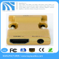 2015 hot selling VGA male TO HDMI Female converter adapter support 1080p with 3.5mm audio input